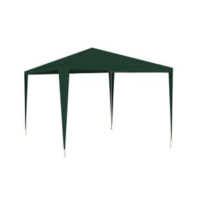 Pavilion pentru gradina/terasa, cadru metalic, verde, 3x3x2.5 m, Malatec