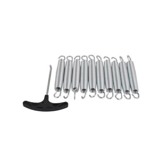 Arcuri pentru trambulina, inox, set 10 buc, 145 mm, Malatec