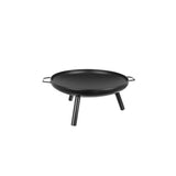 Vatra de foc, pentru gradina, inox, negru, 60x29 cm, Kaminer