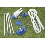 Aspirator pentru piscina, cu maner 1.9 m, accesorii, furtun 6 m, Bestway Aqua Crawl 