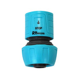 Cupla rapida, cu stop, ABS, 3/4", Richmann