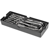 Set chei tubulare TIP L, sertar TIP A (385x150 mm) pentru dulap mobil, 6-19 mm, 10 buc, RICHMANN EXCLUSIVE