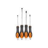 Set surubelnite de impact, late si cruce, sertar TIP A (385x150 mm) pentru dulap mobil, PH2-3, 6-8 mm, 125-150 mm, 4 buc, RICHMA