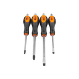 Set surubelnite de impact, late si cruce, sertar TIP A (385x150 mm) pentru dulap mobil, PH2-3, 6-8 mm, 125-150 mm, 4 buc, RICHMA