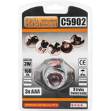 Lanterna de cap cu Zoom, LED CREE, 3 W, 160 lumen, unghi reglabil, RICHMANN EXCLUSIVE