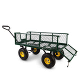 Carucior de gradina, transport, metalic, max. 300 kg, 95x52x57 cm, Handtruck