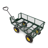 Carucior de gradina, transport, metalic, max. 300 kg, 95x52x57 cm, Handtruck