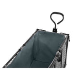 Carucior de gradina, transport, metalic, negru si gri, max 350 kg, 250 L, 96.5x51.5x51 cm, Malatec