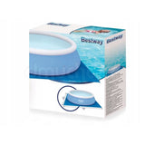 Covor de protectie pentru piscina, suport, PVC, albastru, 396x396 cm, Bestway