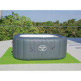 Covor de protectie pentru piscina, suport, polietilena, verde, set 8 buc, 78x78x0.5 cm, Bestway