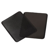 Covor pentru colectarea granulelor de nisip, pentru pisici, negru, 30x30 cm