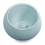 Ghiveci decorativ pentru flori, rotund, albastru, 29x19.5 cm, Splofy Bowl