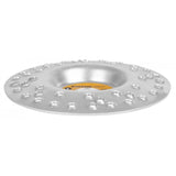 Disc circular slefuit, modelat, cu gauri, otel carburat, pentru lemn, plastic, 125x22 mm, Strend Pro