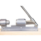 Spargator manual pentru nuci, din otel cu suport de lemn, 20x5 cm