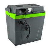 Geanta/lada frigorifica, 2 in 1, racire si incalzire, gri si verde, 12V, 16 L, 32x20x33 cm, Malatec