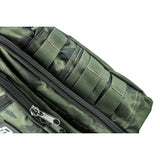 Geanta turistica/calatorie de umar, model Survival, camuflaj, 8 buzunare, 8.5x25.5x19.5 cm, NEO