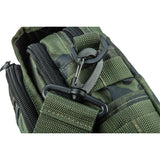 Geanta turistica/calatorie de umar, model Survival, camuflaj, 8 buzunare, 8.5x25.5x19.5 cm, NEO