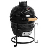 Gratar gradina, grill rotund, ceramic, cu capac, 35x40.5x55 cm, Kamado Egg 13 