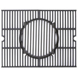 Gratar gradina, grill dreptunghiular, cu gaz, 4+1 arzatoare, cu roti, capac, 131x57x110 cm, BBQ Manresa