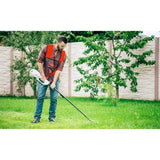 Ham/curele de sustinere pentru trimmer/motocoasa, reglabil, portocaliu si negru, 75/125x80/113 cm, Malatec