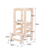 Inaltator multifunctional/ajutor de bucatarie pentru copii 39x52x90 cm