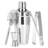 Kit pentru barmani, cocktail shaker, inox, set 5 piese, 550 ml, Springos