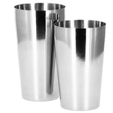 Kit pentru barmani, cocktail shaker, suport bambus, inox, set 14 piese, 600/750 ml, Springos