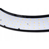 Lampa LED profesionala, circulara, cu trepied 123/200 cm, suport telefon, oglinda, telecomanda, 75 W, 45 cm