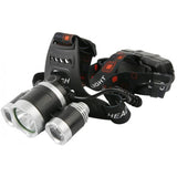 Lampa cap, impermeabila, T6+2XPE LED, 9 W, 300 lm, USB 