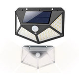 Lampa solara de perete, LED, senzor miscare, 13.5x10 cm, Isotrade