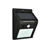 Lampa solara de perete, LED, senzor miscare, 9.5x4.5x12.5 cm