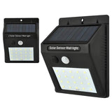 Lampa solara de perete, LED, senzor miscare, 9.5x4.5x12.5 cm