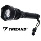 Lanterna aluminiu, LED P70, 1000 lm, zoom, USB, Trizand