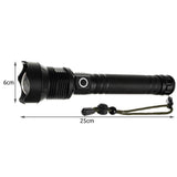 Lanterna aluminiu, LED P70, 1000 lm, zoom, USB, Trizand