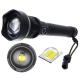 Lanterna aluminiu, LED P70, 1000 lm, zoom, USB, Trizand