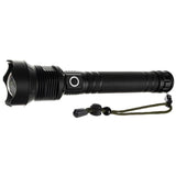 Lanterna aluminiu, LED P70, 1000 lm, zoom, USB, Trizand