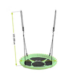 Leagan suspendat, cuib de barza, verde, max 100 kg, 65 cm