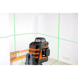 Nivela laser, verde, 360° 3D, 20 m, cu carcasa, suport magnetic, ochelari, trepied 1.5 m, NEO 