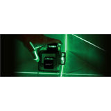 Nivela laser 1D, verde, suport magnetic, 30 m, Dedra