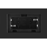 Oglinda cosmetica, cu LED,  rotativa, cu marire imagine 1x/2x/3x, negru, 4xAA, USB, 34.5x9x28 cm, Isotrade