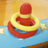 Piscina gonflabila pentru copii, de joaca, cu tobogan, 435x213x117 cm, Bestway Lil' Champ