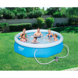 Piscina gonflabila, rotunda, cu filtru, accesorii, 305x76 cm, Bestway 