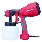 Pistol de vopsit electric, 400 W, cu vas inferior 1000 ml, 1.8-2.6 mm, Worcraft