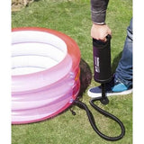 Pompa aer manuala pentru saltele si piscina gonflabila, cu 3 varfuri, 30 cm, Bestway
