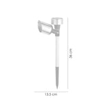 Lampa solara pentru gradina, LED, 13.5x5.5x36 cm, Jupiter