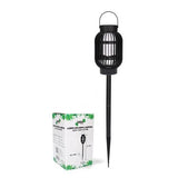 Lampa solara pentru gradina, tip lampion, LED, 12.8x12.8x67 cm