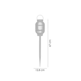 Lampa solara pentru gradina, tip lampion, LED, 12.8x12.8x67 cm