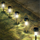 Lampa solara de gradina, LED, set 10 buc, 4.5x30 cm