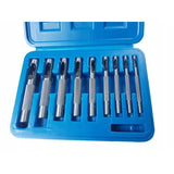 Set preducele pentru gaurit, 9 buc, cu trusa, 2.5-10 mm, Dedra