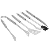 Ustensile pentru barbecue, grill, gratar, inox, set 5 piese, cu trusa, Springos